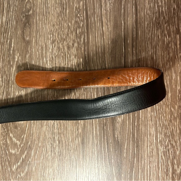 SOLD Vintage COACH Black Leather Belt with Solid Brass Buckle, Size Small - Picture 7 of 7